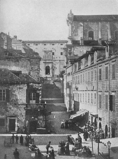 イエズス会教会と軍事病院、ラグーザ、1913 作： Unbekannt