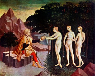 パリの判決、c1450 作： Unbekannt
