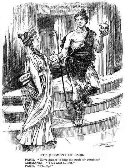 パリの審判、パリ会議、第一次世界大戦、1916年3-6月、c1920 作： Unbekannt