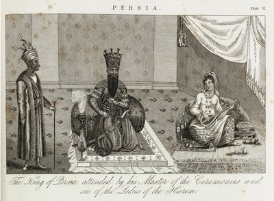ペルシャの王（1810-1829年頃 作： Unbekannt