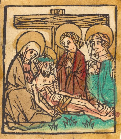 嘆き、c。 1460年。 作： Unbekannt