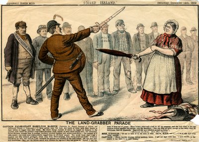 ランドグラバーパレード、1889年 作： Unbekannt