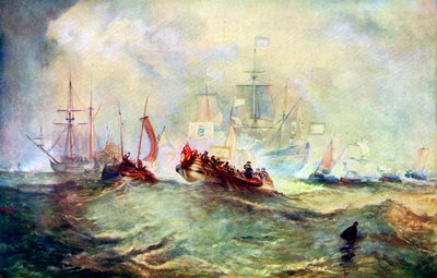 オレンジ色のウィリアムの着陸、トーベイ、1688年、c1920 作： Unbekannt