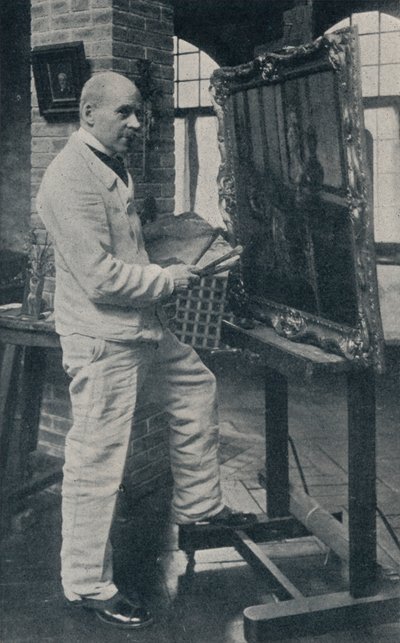 彼のスタジオ、1913年後半のガストンラトゥーシュ。 作： Unbekannt