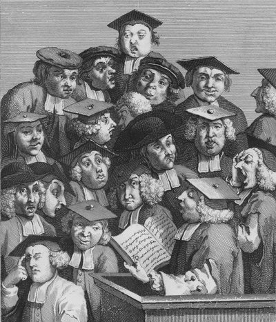 講義、1736年、1830年代。 作： Unbekannt
