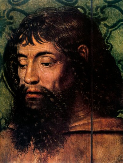 セントルーシーの伝説、聖人の詳細を持つ聖母子15世紀 作： Unbekannt