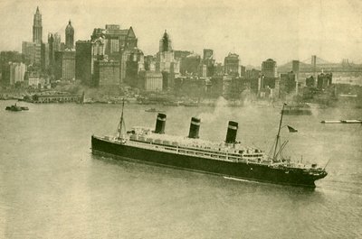 ニューヨークのリヴァイアサン、c1930。 作： Unbekannt
