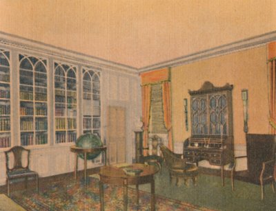 図書館、1946 作： Unbekannt