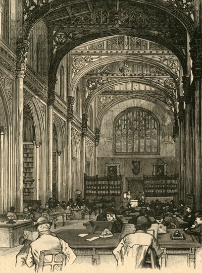 図書館、ギルドホール、1897年。 作： Unbekannt