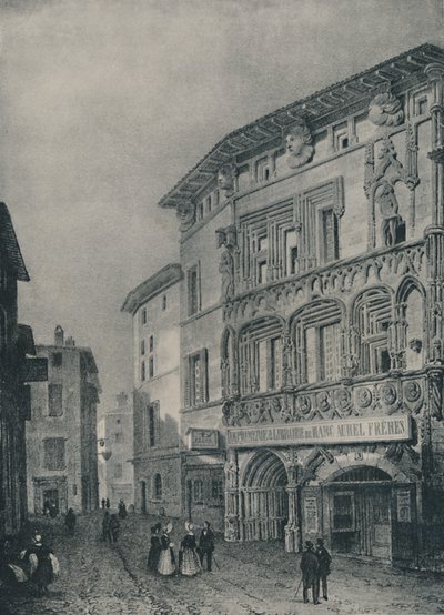 ヴァランスのボナパルトの宿舎、1896 作： Unbekannt