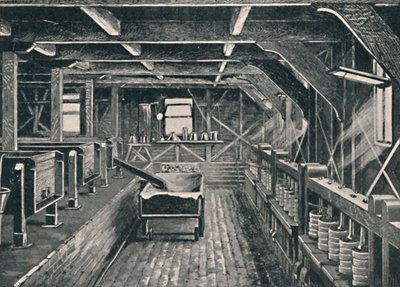 ロングフォードチーズ工場、ダービーシャー、c1881、1904 作： Unbekannt
