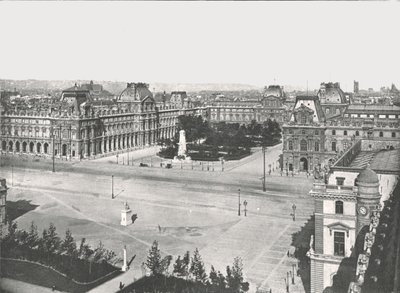 ルーブル美術館、パリ、フランス、1895年。 作： Unbekannt