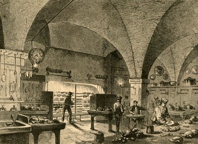 マンションハウスキッチン、1897年。 作： Unbekannt