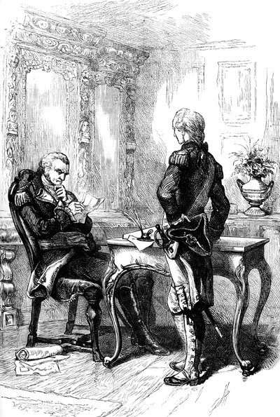 ラファイエット侯爵とジョージワシントン、c1775-1781 c1880 作： Unbekannt