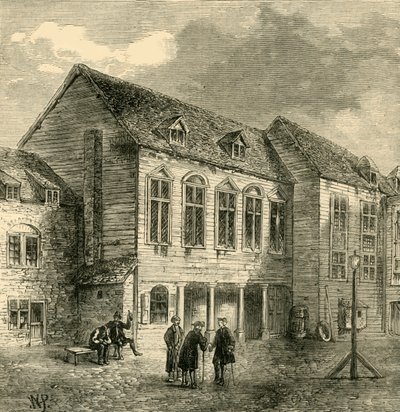 マーシャルシー刑務所、18世紀、c1878。 作： Unbekannt