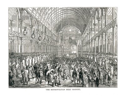 メトロポリタン食肉市場、1878 作： Unbekannt