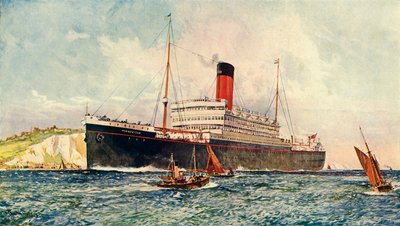 ミネワスカ大西洋輸送ライン、21,998トン、c1930。 作： Unbekannt