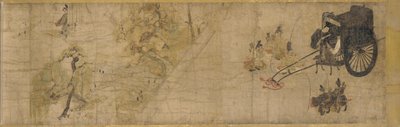 地蔵菩薩の奇蹟の介入、鎌倉時代、13世紀。 作： Unbekannt
