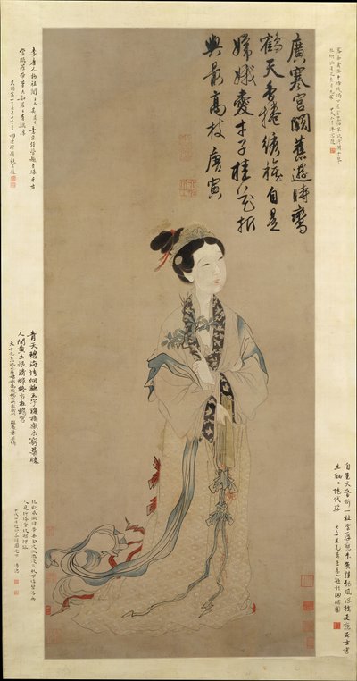 月の女神Chang E. 作： Unbekannt