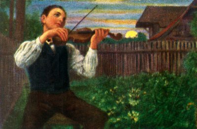 月光ヴァイオリニスト、c1928。 作： Unbekannt