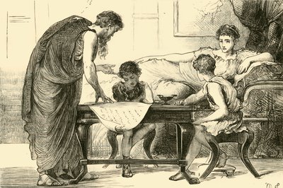 グラッキの母、1890年。 作： Unbekannt