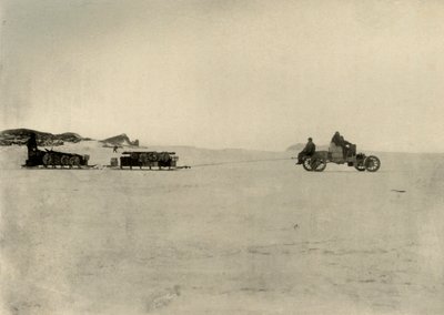デポのモーター運搬店、1909 作： Unbekannt
