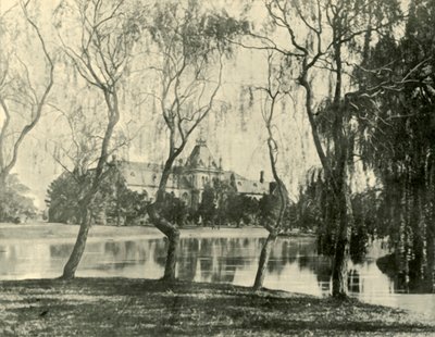 博物館。メルボルン大学、1901年。 作： Unbekannt