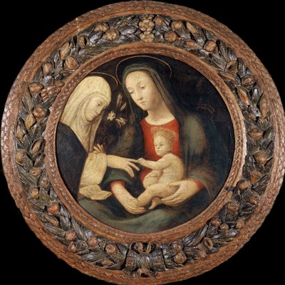 聖カタリナの神秘的な結婚、16世紀の前半.. 作： Unbekannt