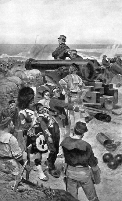 1850年代のセヴァストポリ海軍旅団 作： Unbekannt