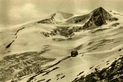 ノイエプラガーヒュッテ、グロスヴェンエーディガー山、チロル、オーストリア、c1935。 作： Unbekannt