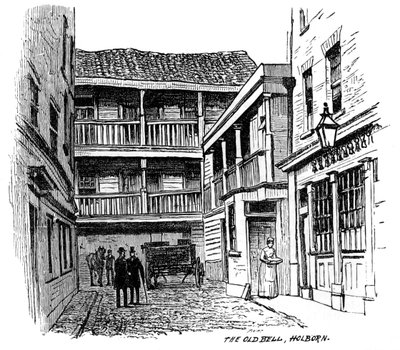 オールドベルコーチングイン、ホルボーン、ロンドン、1887 作： Unbekannt