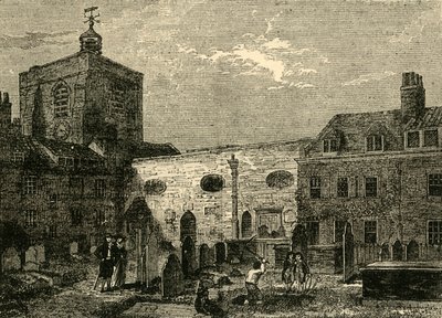 セントジェームズの古い教会、クラーケンウェル、c1872。 作： Unbekannt