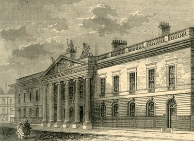 旧インド事務所、1803年のリーデンホールストリート、c1872。 作： Unbekannt