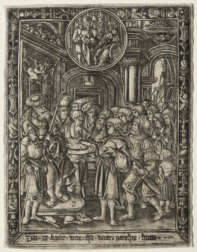王座の老王c。 1520。 作： Unbekannt