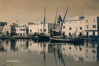 ビゼルタの旧港、チュニジア、1936 作： Unbekannt