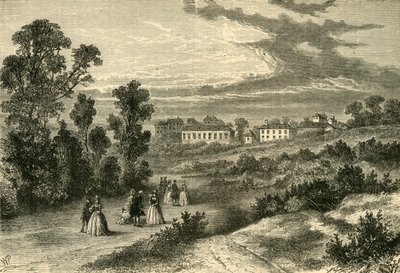 オールドウェルウォーク、ハムステッド、1750年頃、c1876。 作： Unbekannt
