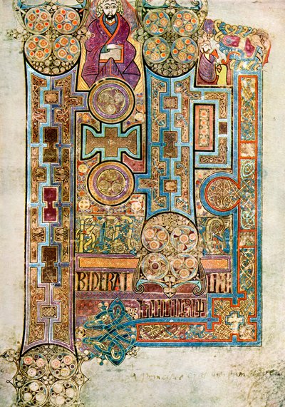 セントジョンズゴスペルの冒頭の言葉、西暦800年、20世紀 作： Unbekannt