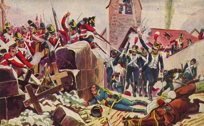 牛。そしてバックス。軽歩兵。ヴィミエーロの教会墓地での戦い、1808年、1939年 作： Unbekannt