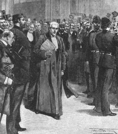 コモンズからロードへのホームルール法案の通過、1893年9月2日、1901年。 作： Unbekannt