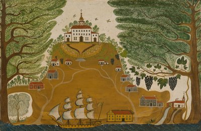 プランテーション、ca。 1825年。 作： Unbekannt