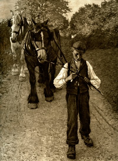 プラウボーイ、1900 作： Unbekannt