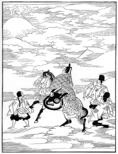 詩人と比類のない山、1608 1886 作： Unbekannt