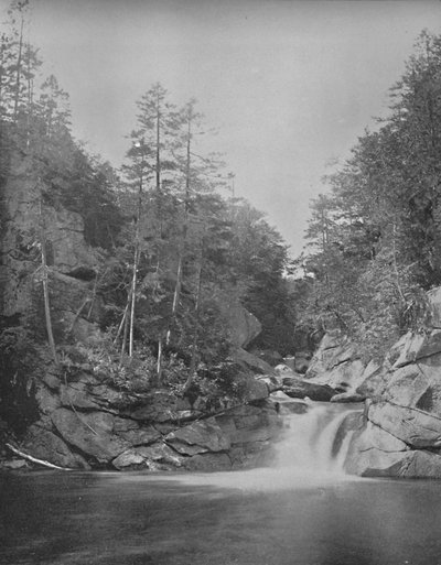 プール、フランコニア山脈、ホワイトマウンテン、c1897。 作： Unbekannt