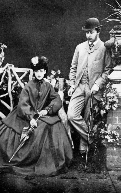 ウェールズの王子と王女、19世紀1910 作： Unbekannt