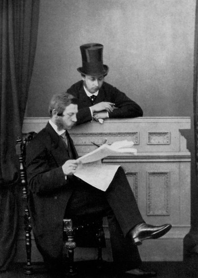 ウィンザーの1863年、ウェールズの王子と皇太子のフレデリックウィリアムプロイセン皇太子 作： Unbekannt