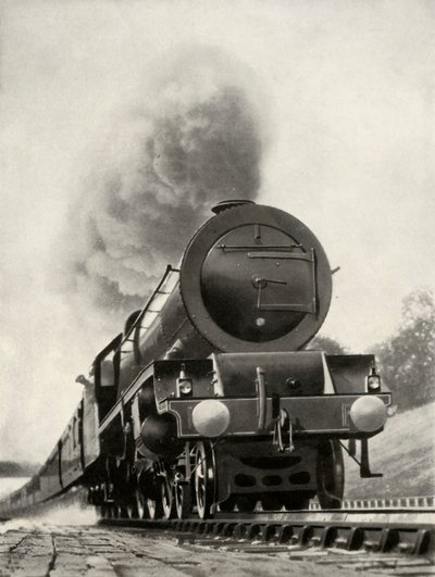 LMSシステム上の4-6-2タイプのエクスプレスエンジンであるプリンセスロイヤル、1935年。 作： Unbekannt