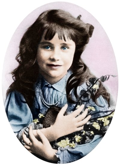 7歳の女王の母、1907年1937年 作： Unbekannt