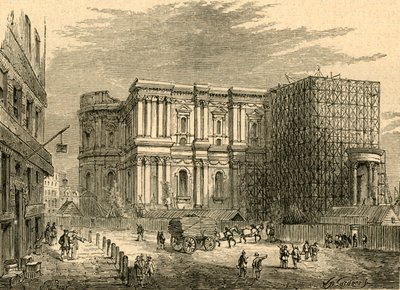 セントポールズの再建、1897年。 作： Unbekannt