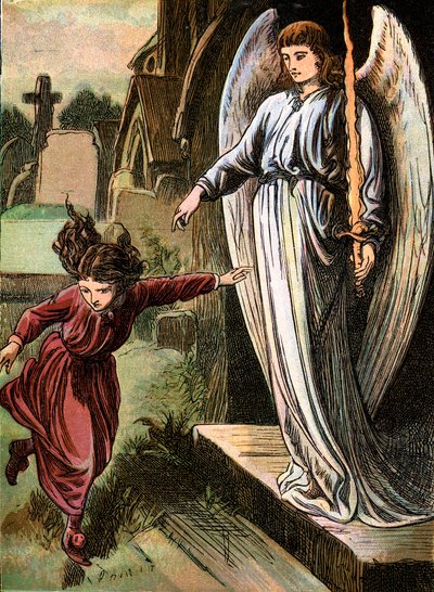赤い靴、ハンス・クリスチャン・アンデルセンによるおとぎ話、c1880 作： Unbekannt