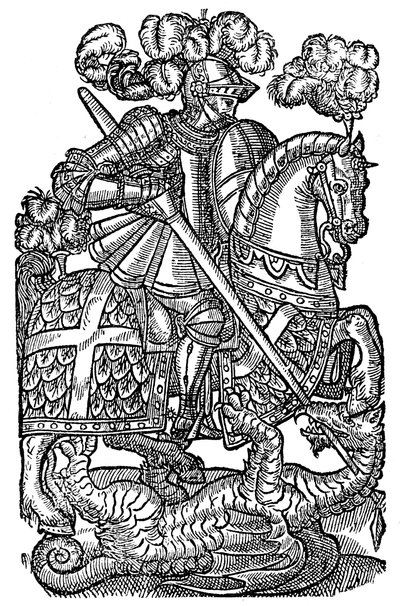 赤十字騎士、1598年、1893年 作： Unbekannt